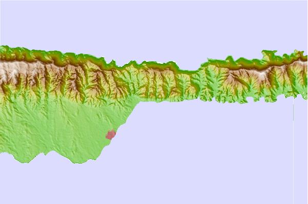 Surf spots located close to Guiria