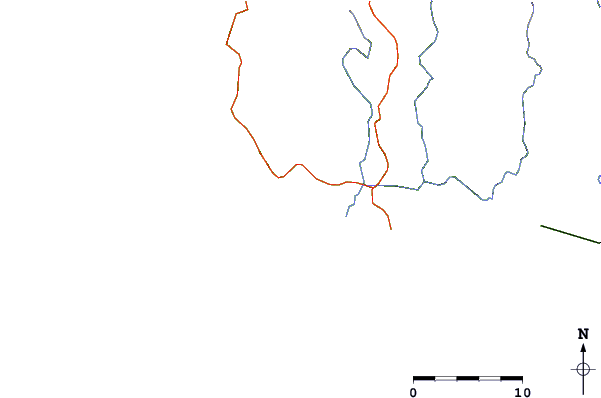 Roads and rivers around Gully's