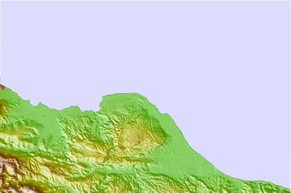 Surf spots located close to Gun Point