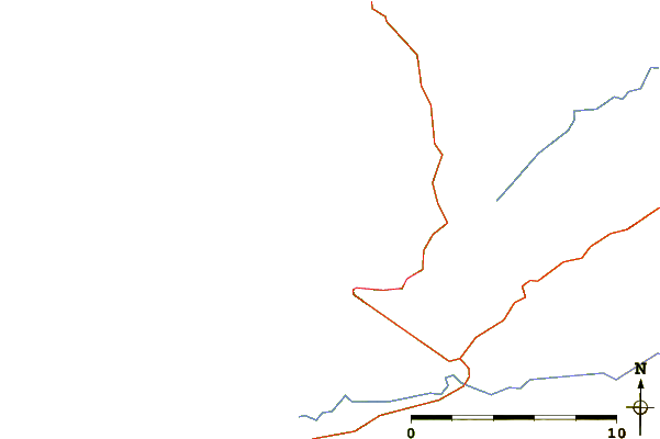 Roads and rivers around Gweebarra