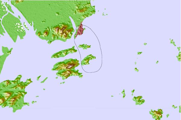 Surf spots located close to Macau Hacsa Beach