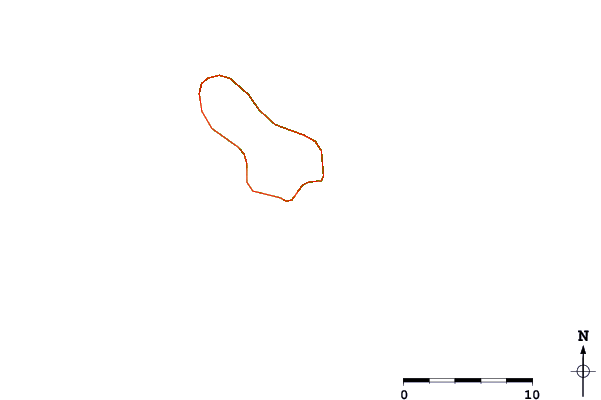 Roads and rivers around Tacos (Hachijojima Island)