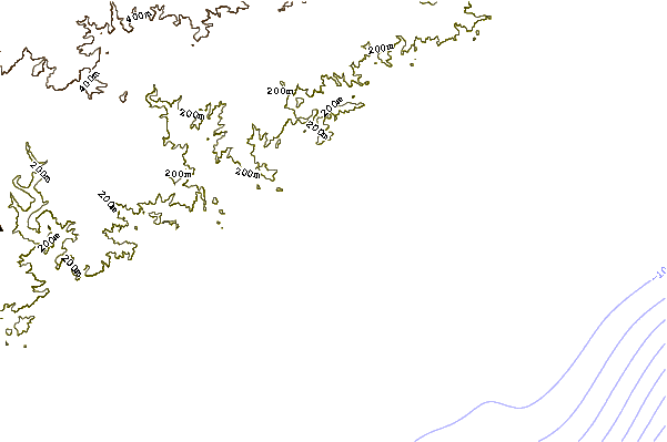 Shoreline around Haga-Haga