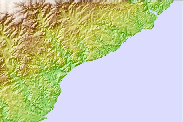 Surf spots located close to Haga-Haga