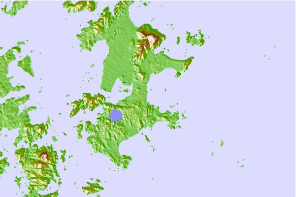 Surf spots located close to Haitan Bay (Haitan Dao)