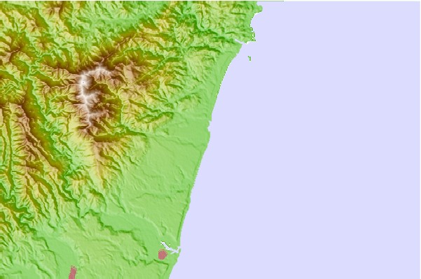Surf spots located close to Hakashita