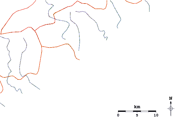 Roads and rivers around Hamburg (Port Alfred)