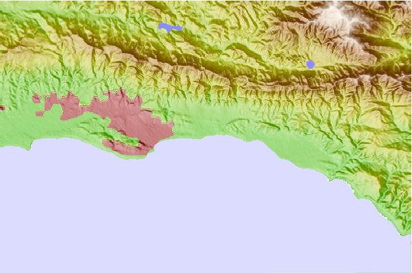 Surf spots located close to Hammonds Reef
