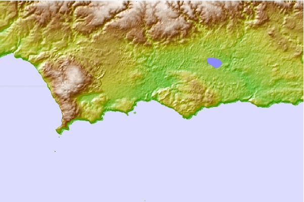 Surf spots located close to Hanson Bay