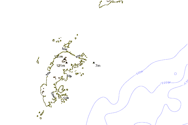 Shoreline around Haqal