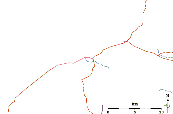 Roads and rivers around Harbour