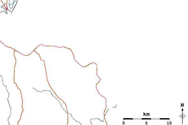 Roads and rivers around Harmani