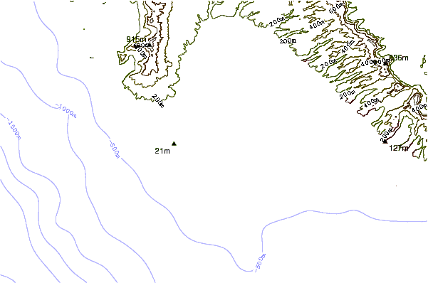 Shoreline around Haubush