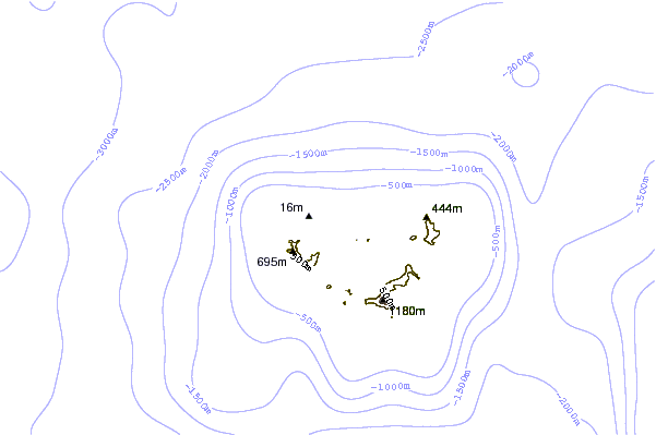 Shoreline around Hauru Point