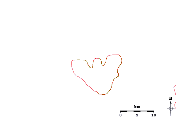 Roads and rivers around Hauru Point