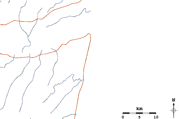 Roads and rivers around Havaizinho