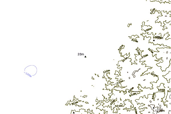Shoreline around Hawai River