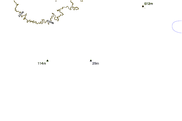 Shoreline around Hawaiisito