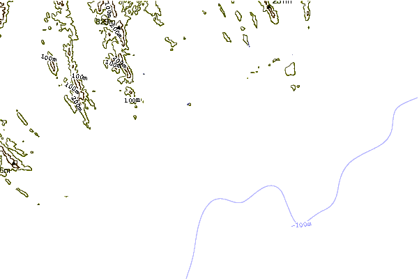 Shoreline around Hawks Nest-Mungo Brush