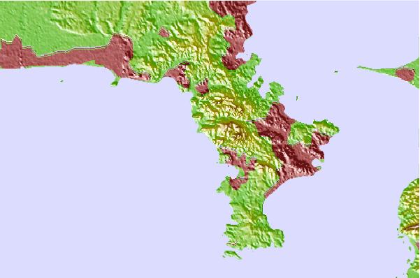 Surf spots located close to Hayama