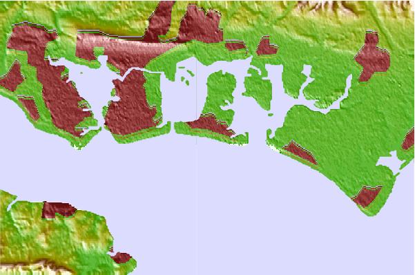 Surf spots located close to Hayling Island