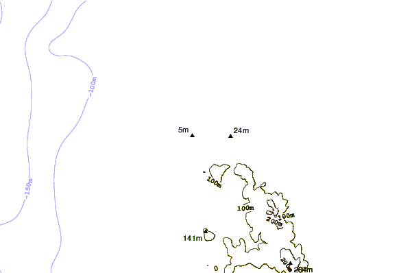 Shoreline around Heaven