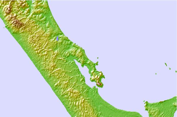 Surf spots located close to Henderson Bay