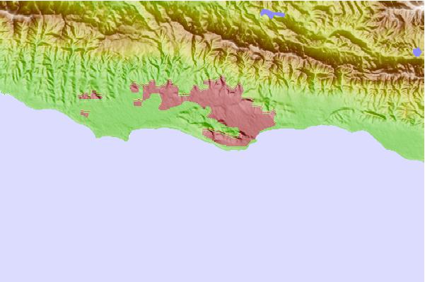 Surf spots located close to Hendry's Beach