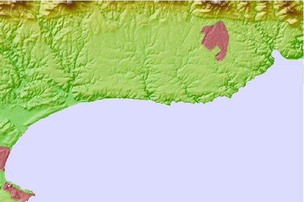 Surf spots located close to Herolds Bay