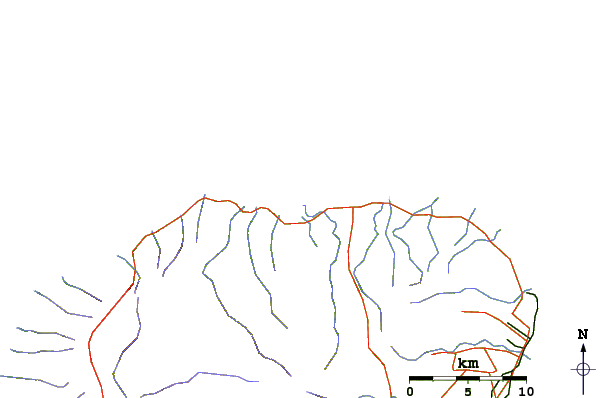 Roads and rivers around Hideaways