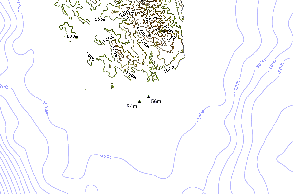 Shoreline around Hiliduha