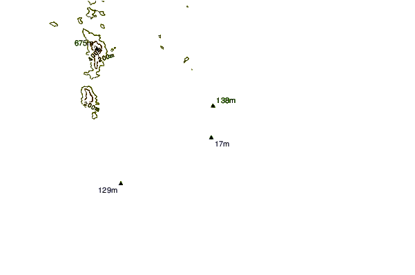 Shoreline around Hinsuay Namsay