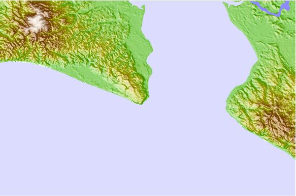 Surf spots located close to Hog Hole