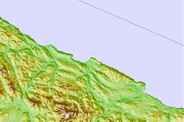 Surf spots located close to Hoko River Kydaka