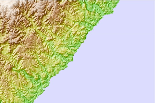 Surf spots located close to Hole-in-the-Wall