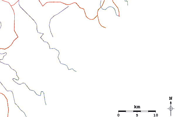 Roads and rivers around Hole-in-the-Wall