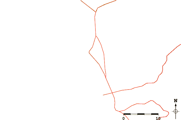 Roads and rivers around Waiaha Rivermouth / Honls