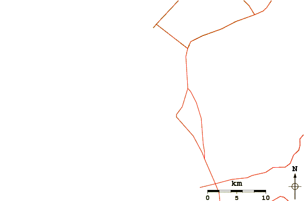 Roads and rivers around Honokohau Harbour