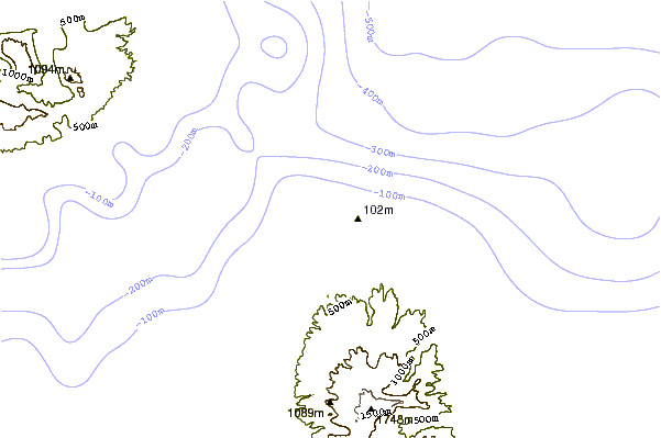 Shoreline around Honokohau