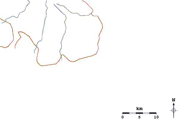 Roads and rivers around Hopscotch