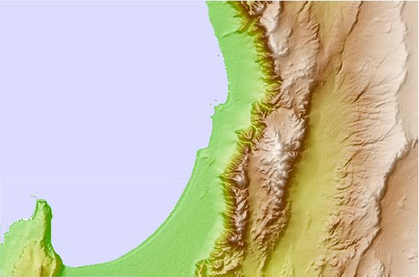 Surf spots located close to Hornitos