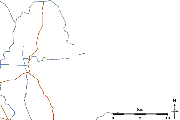 Roads and rivers around Hornsea