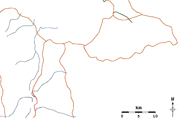 Roads and rivers around Hotel Novotel