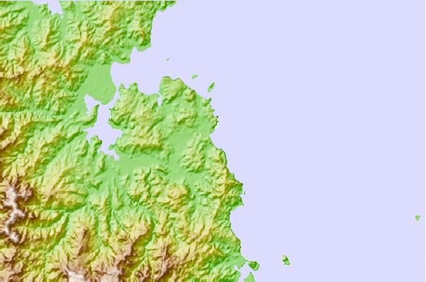 Surf spots located close to Hot Water Beach