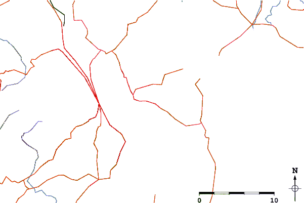 Roads and rivers around Howrah Beach