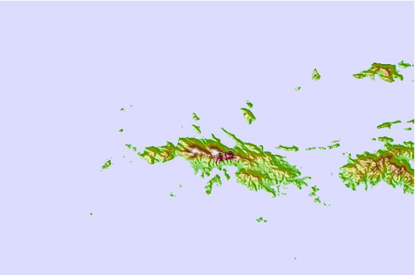 Surf spots located close to Hull Bay