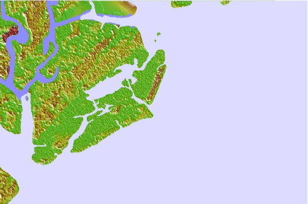 Surf spots located close to Hunting Island