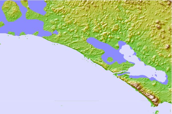Surf spots located close to Hush Hush Beach