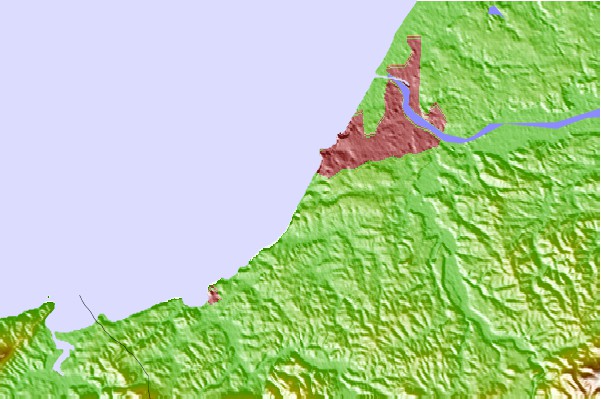 Surf spots located close to IIbarritz