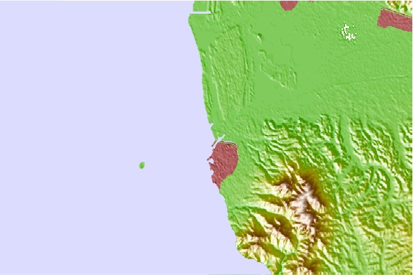 Surf spots located close to Il Sale